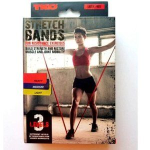 Resistance Exercises, Set of 3 Levels, TKO, Stretc